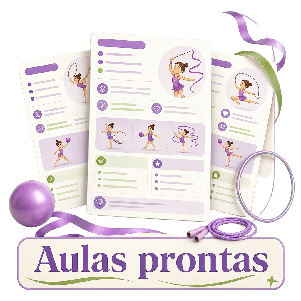 Aulas prontas de ginástica rítmica infantil