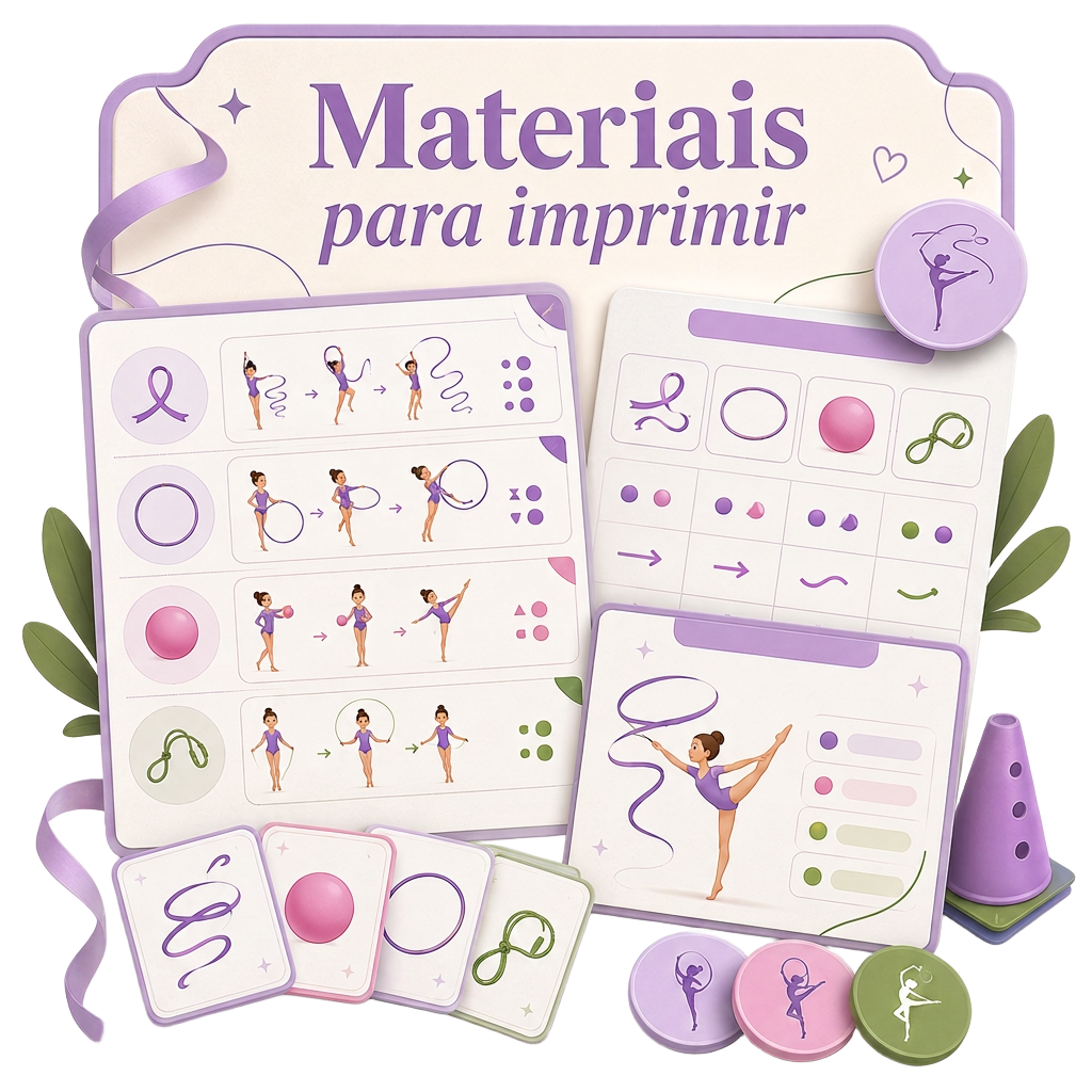 Sequências e materiais visuais de rítmica